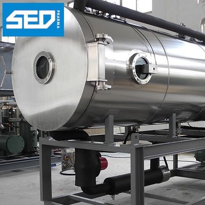 SED-10DG 100 chilogrammi per alta efficienza dell'attrezzatura industriale di liofilizzazione in lotti per verdura/frutta di secchezza