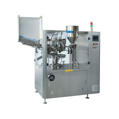 Riempitrice e sigillatrice automatica per tubi in alluminio