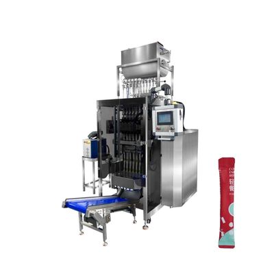 Confezionatrice a saldatura dorsale 18000mm per confezionamento stick salsa 5.5KW
