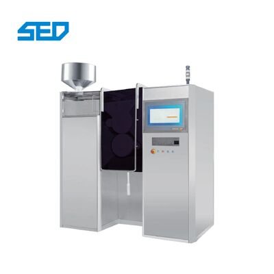 Apparecchiatura di ispezione visiva a 360° per compresse, capsule e capsule molli