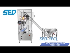 Macchina di riempimento e copertura di polveri farmaceutiche in acciaio inossidabile