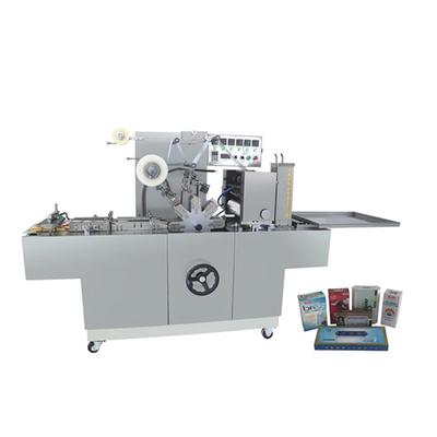 Macchina di imballaggio automatico per cartoni di cellophane