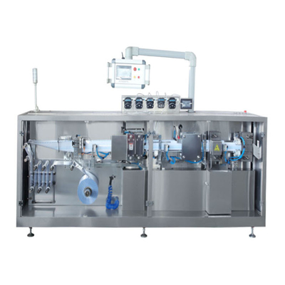 Macchina automatica di riempimento e sigillamento di liquidi per ampule di plastica con touch screen