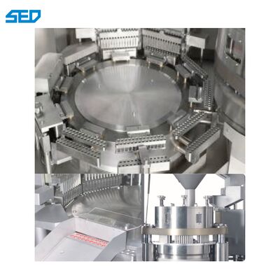 Macchine di riempimento di capsule automatiche a alta velocità a controllo PLC