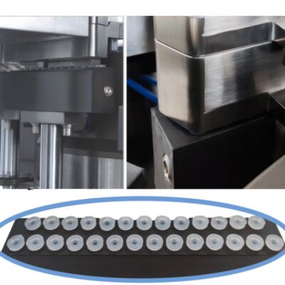 Macchina di riempimento di capsule in polvere ad alta potenza