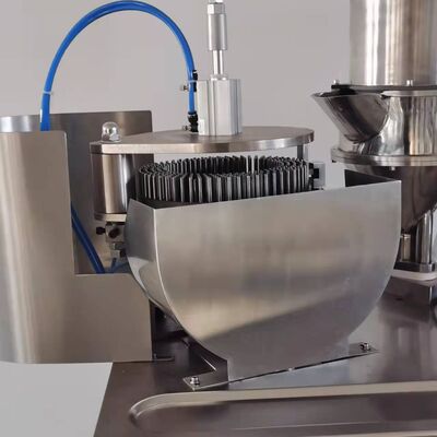 Macchina riempitrice semiautomatica per capsule a doppia testa SED-BJ-IV