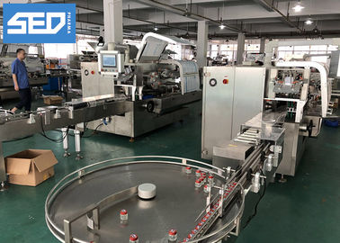 Macchina di cartonaggio continua completamente automatica con schermo touch PLC,