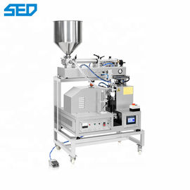 Semi-Auto Macchine farmaceutiche Equipaggiamenti Cosmetici Crema unguento Tubo di riempimento Sigillatura