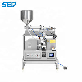 Semi-Auto Macchine farmaceutiche Equipaggiamenti Cosmetici Crema unguento Tubo di riempimento Sigillatura