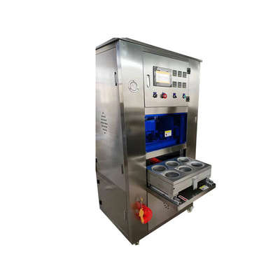 Confezionatrice Sottovuoto Automatica 1200 Tazze/H Acciaio Inox Diametro 115mm